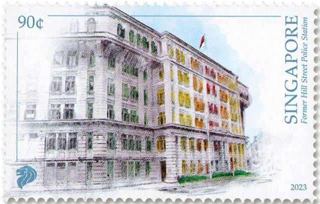 n° 2577/2581 - Timbre SINGAPOUR Poste