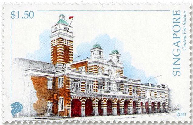 n° 2577/2581 - Timbre SINGAPOUR Poste