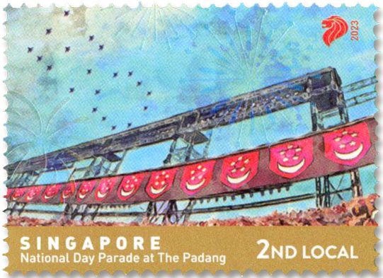 n° 2586/2590 - Timbre SINGAPOUR Poste