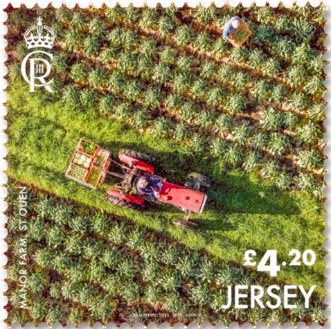 n° 2722/2729 - Timbre JERSEY Poste