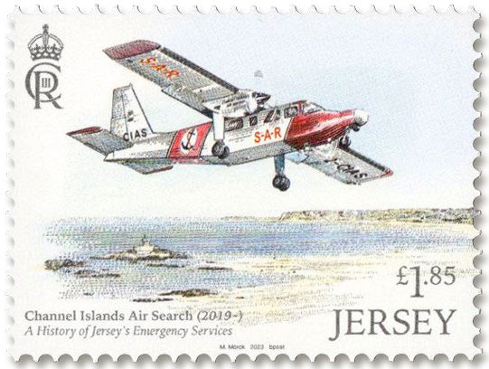 n° 2737/2744 - Timbre JERSEY Poste