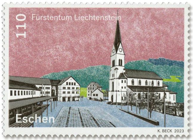 n° 2034/2035 - Timbre LIECHTENSTEIN Poste