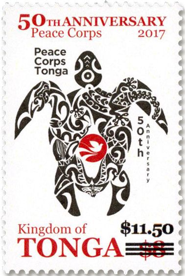 n° 1505A/1508A - Timbre TONGA Poste