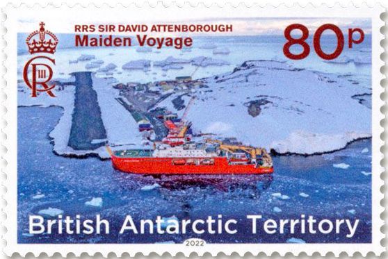 n° 798/801 - Timbre ANTARCTIQUE BRITANNIQUE Poste