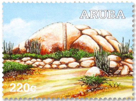 n° 1127/1130 - Timbre ARUBA Poste