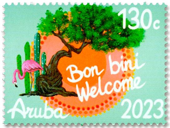 n° 1131/1134 - Timbre ARUBA Poste