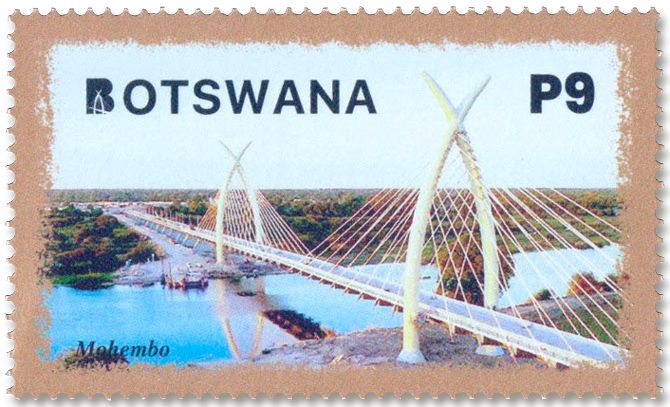 n° 1289/1292 - Timbre BOTSWANA Poste