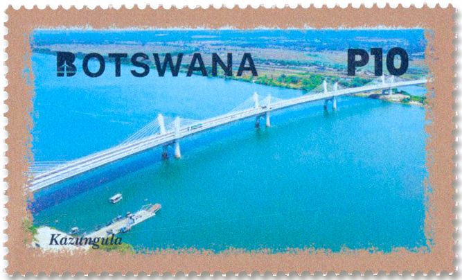 n° 1289/1292 - Timbre BOTSWANA Poste