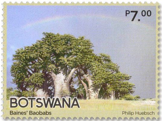 n° 1293/1296 - Timbre BOTSWANA Poste