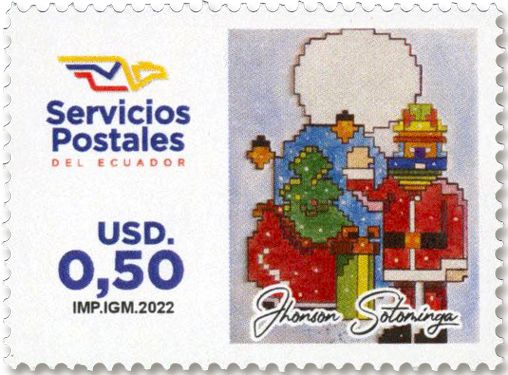 n° 3019/3021 - Timbre EQUATEUR Poste