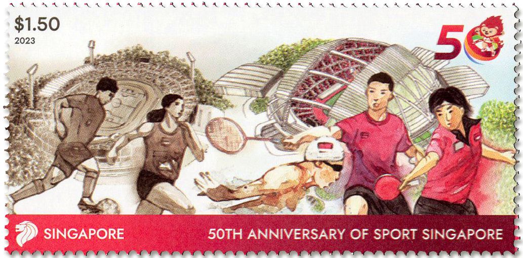 n° 2571/2572 - Timbre SINGAPOUR Poste