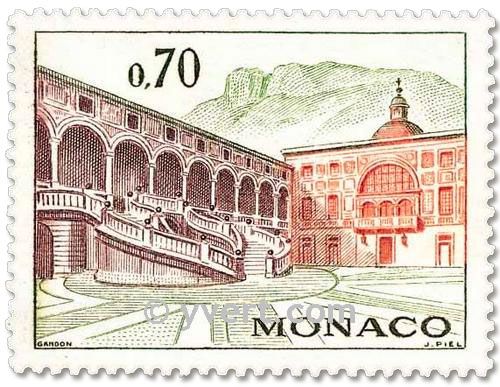 n° 537A/550A -  Timbre Monaco Poste