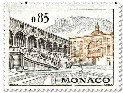 n° 537A/550A -  Timbre Monaco Poste