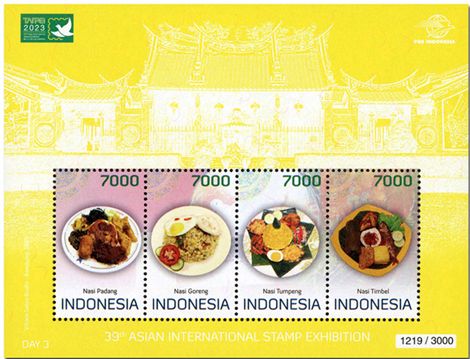 n° 3213/3216 (2 séries) + BF n° 381/385 + BF 261C - Timbre INDONESIE Poste