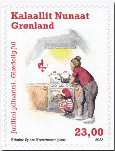 n° 939/940 - Timbre GROENLAND Poste