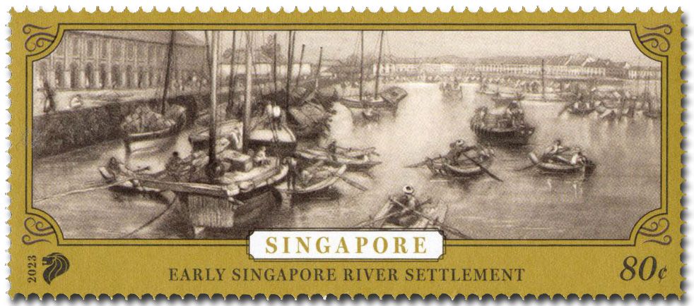 n° 2591/2594 - Timbre SINGAPOUR Poste