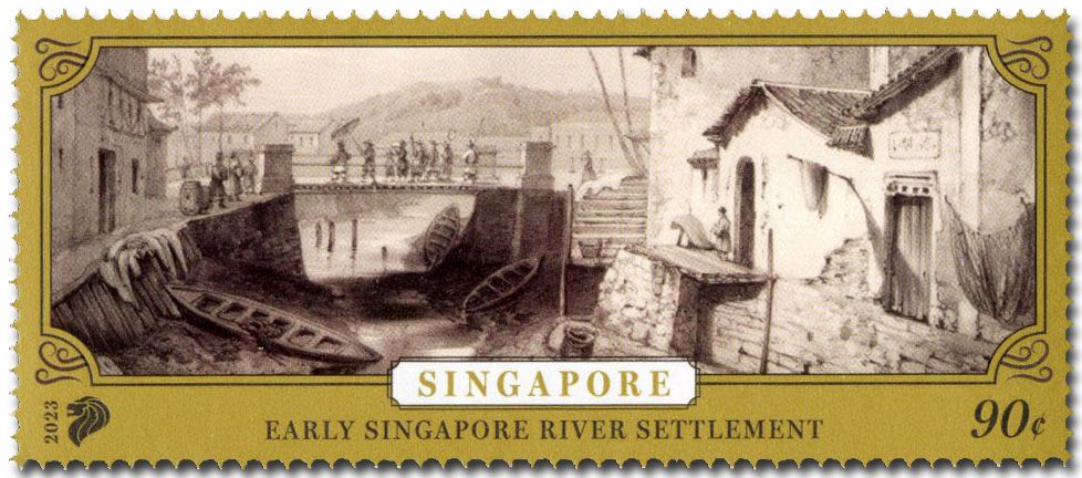 n° 2591/2594 - Timbre SINGAPOUR Poste