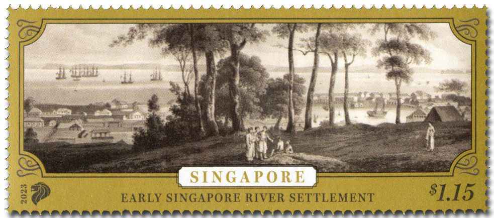 n° 2591/2594 - Timbre SINGAPOUR Poste