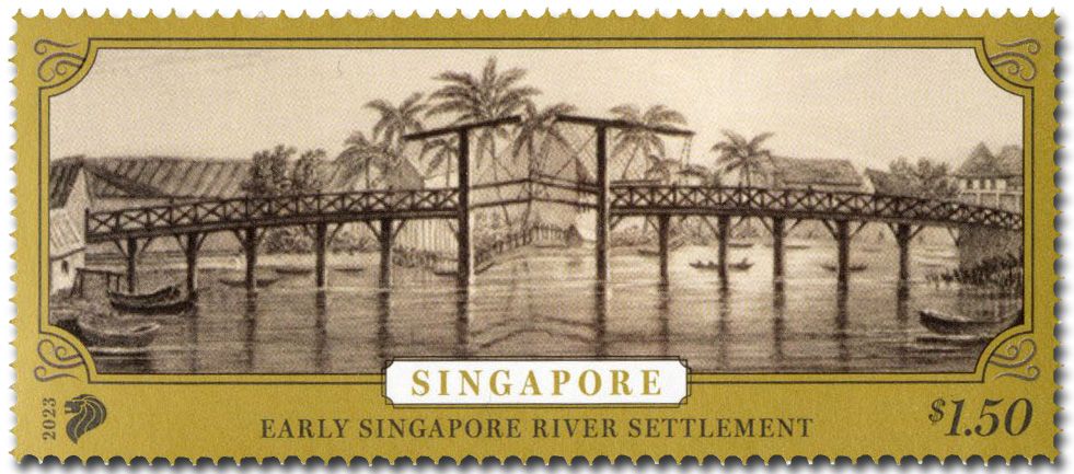 n° 2591/2594 - Timbre SINGAPOUR Poste