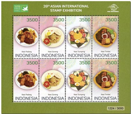 n° 3213/3216 (2 séries) + BF n° 381/385 + BF 261C - Timbre INDONESIE Poste