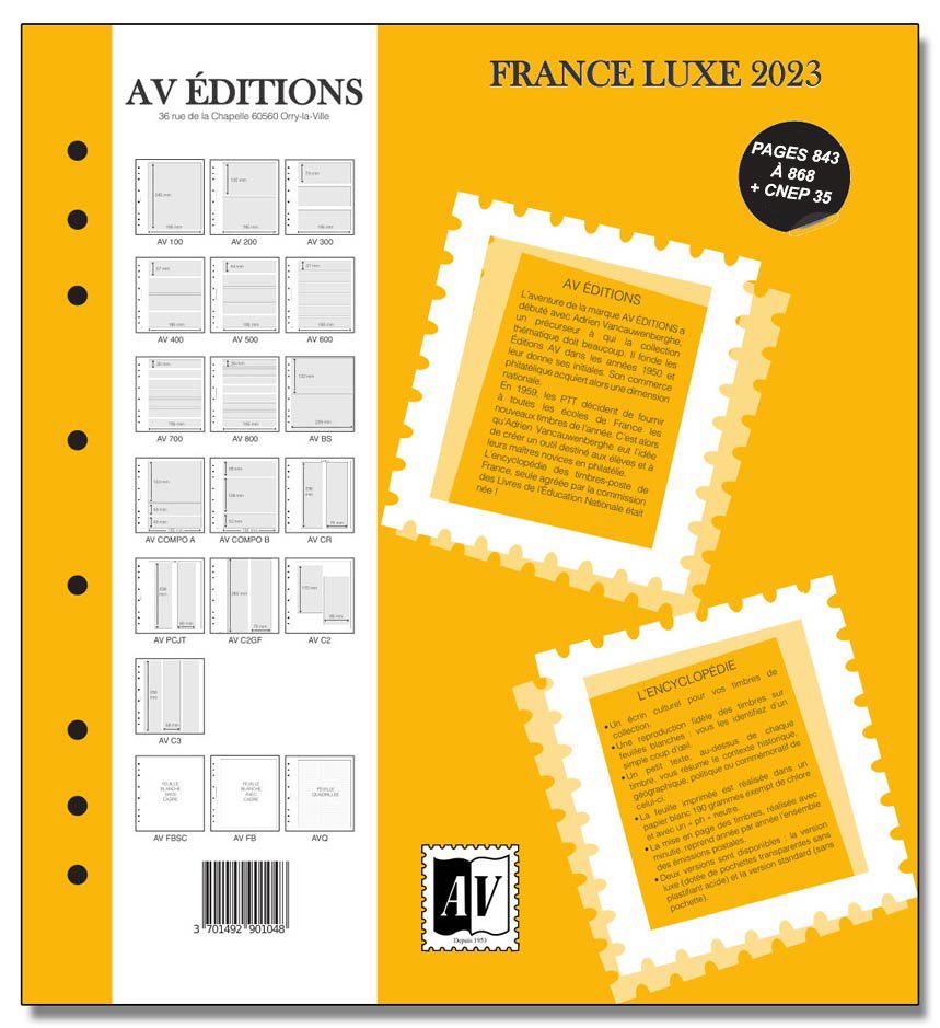 France Luxe : 2023 - AV EDITIONS®