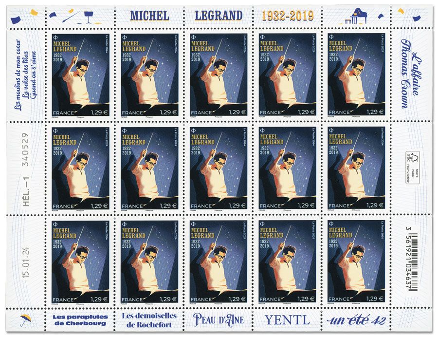 n° F126 - Timbre France Feuillets de France (n° 5754)