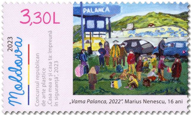 n° 1119/1120 - Timbre MOLDAVIE Poste