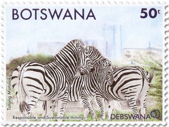 n° 1301/1316 - Timbre BOTSWANA Poste