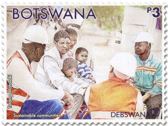 n° 1301/1316 - Timbre BOTSWANA Poste