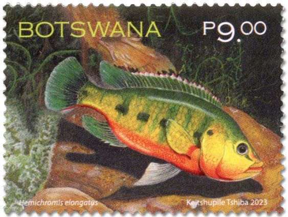 n° 1317/1320 - Timbre BOTSWANA Poste