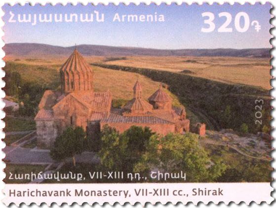 n° 1166/1169 - Timbre ARMENIE Poste