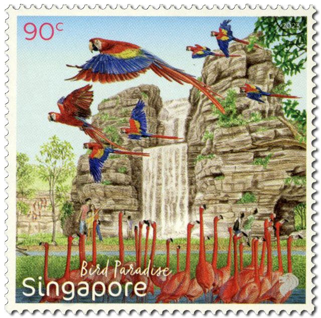 n° 2600/2605 - Timbre SINGAPOUR Poste