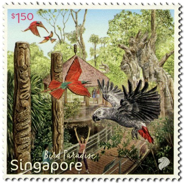 n° 2600/2605 - Timbre SINGAPOUR Poste