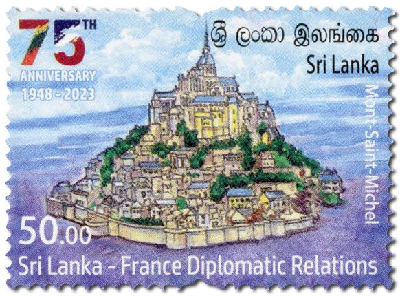 n° 2402/2403 - Timbre SRI LANKA Poste