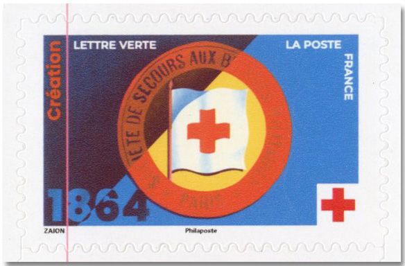 n° BC2413 - Timbre France Autoadhésifs (CROIX-ROUGE)