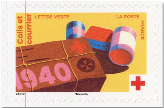 n° BC2413 - Timbre France Autoadhésifs (CROIX-ROUGE)