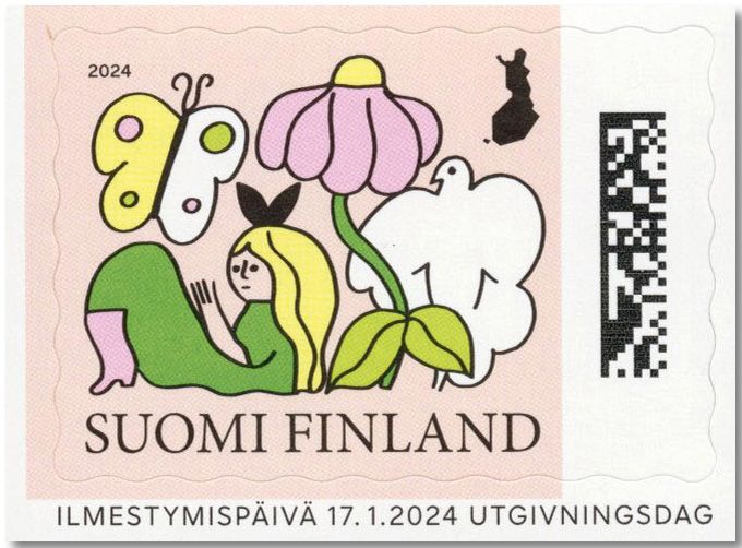 n° 2838/2842 - Timbre FINLANDE Poste