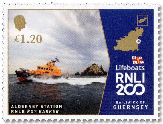 n° 2014/2019 - Timbre GUERNESEY Poste