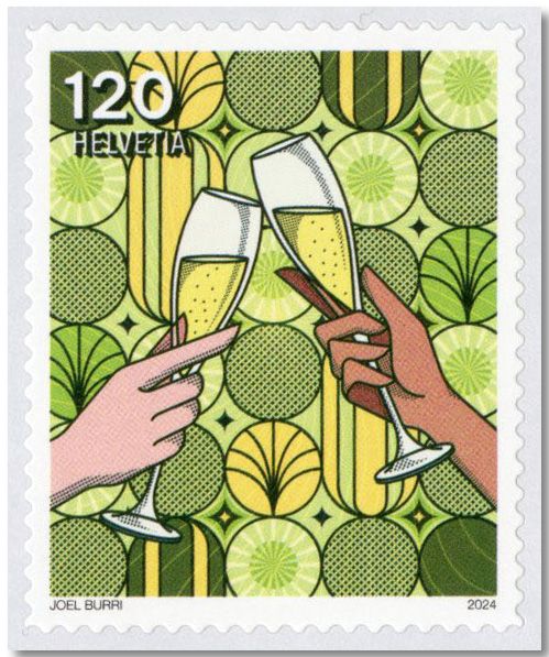 n° 2823/2825 - Timbre SUISSE Poste