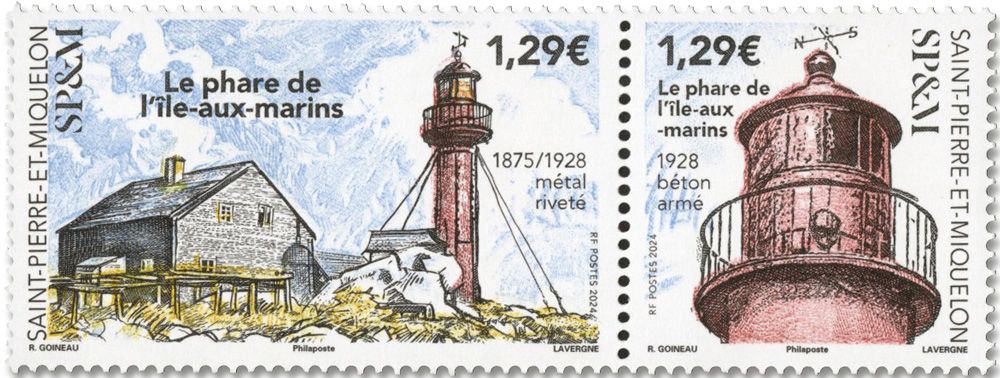 n° 1331/1332 - Timbre Saint-Pierre et Miquelon Poste