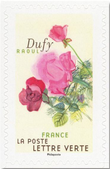 n° BC2423 - Timbre France Autoadhésifs (Carnet de fleurs Raoul Dufy)