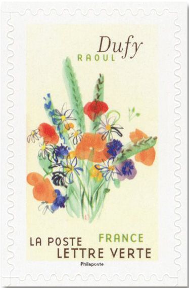 n° BC2423 - Timbre France Autoadhésifs (Carnet de fleurs Raoul Dufy)