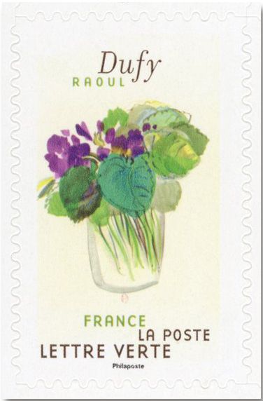 n° BC2423 - Timbre France Autoadhésifs (Carnet de fleurs Raoul Dufy)