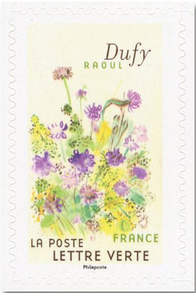 n° BC2423 - Timbre France Autoadhésifs (Carnet de fleurs Raoul Dufy)