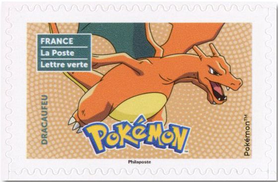 n° BC2435 - Timbre France Autoadhésifs (Pokémon)