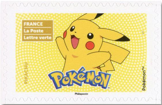 n° BC2435 - Timbre France Autoadhésifs (Pokémon)