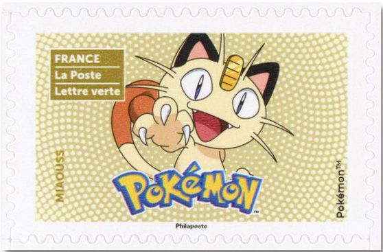 n° BC2435 - Timbre France Autoadhésifs (Pokémon)