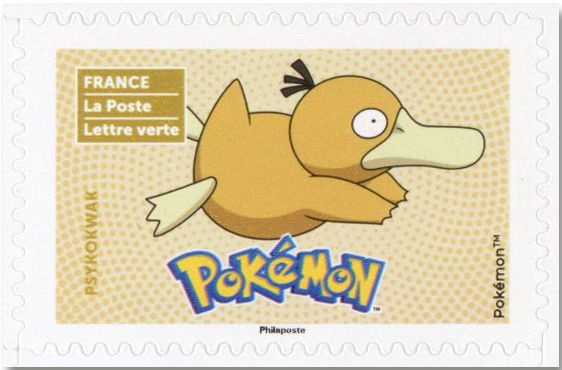 n° BC2435 - Timbre France Autoadhésifs (Pokémon)