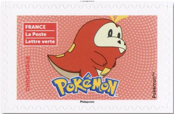 n° BC2435 - Timbre France Autoadhésifs (Pokémon)