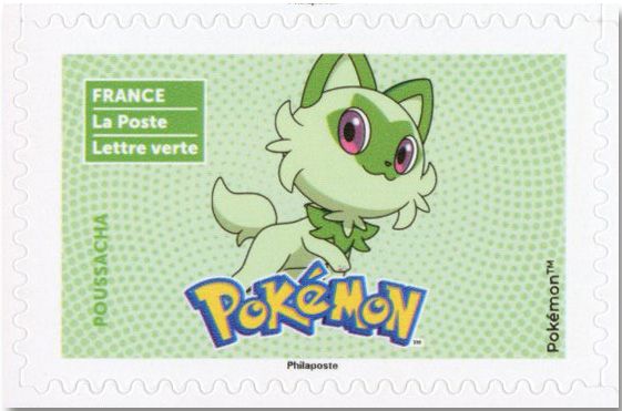 n° BC2435 - Timbre France Autoadhésifs (Pokémon)